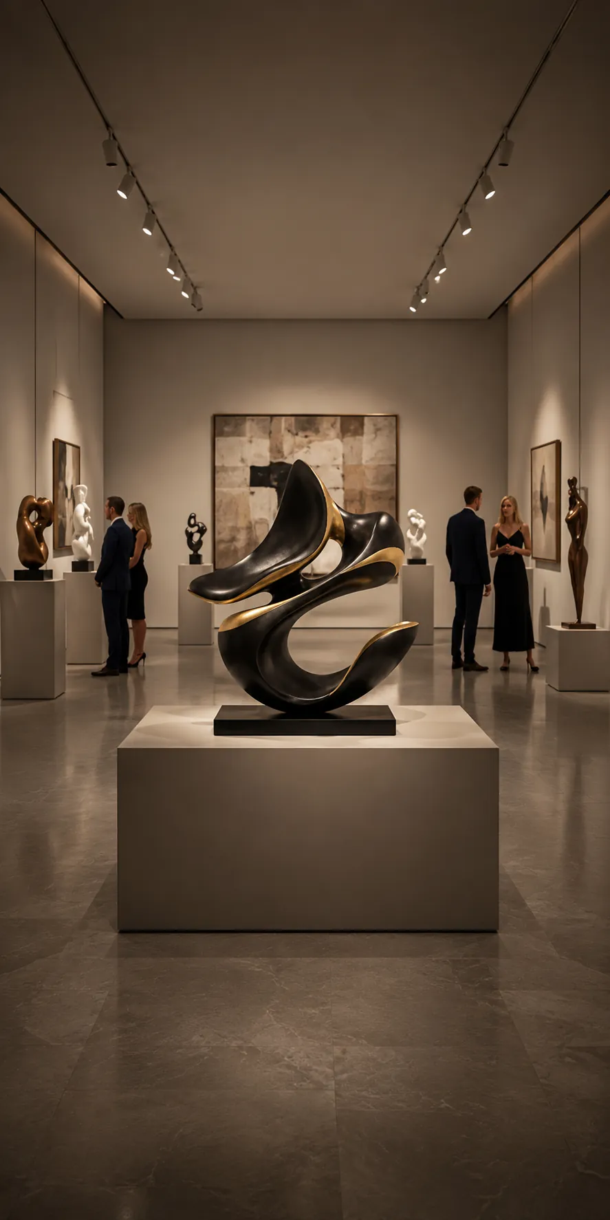 Modern fine art sculpture